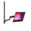 ADBWEKKF Monitor stand, monitor air pressure hover, horizontal and vertical screen rotation, 2-meter heightening hanger ceiling bracket(Column height 175 cm) view 3
