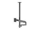 ADBWEKKF Monitor stand, monitor air pressure hover, horizontal and vertical screen rotation, 2-meter heightening hanger ceiling bracket(Column height 175 cm) view 4