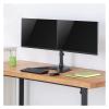 ADBWEKKF Dual-screen monitor stand, multi-screen computer stand with rotating arm and built-in base without punching holes E270 view 3