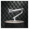 ADBWEKKF Computer monitor stand arm T7-1W desktop simple screen desktop non-hole universal rotating telescopic bottom(Black) view 2
