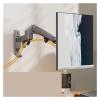 ADBWEKKF (17-35 inches) wall-mounted monitor bracket computer bracket wall-mounted rotating lift computer(Black) view 1