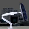 ADBWEKKF Computer LCD monitor stand desktop desktop rotating lifting shelf punch-free universal heightening bracket(Black) view 2