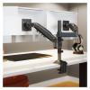ADBWEKKF Computer monitor dual screen bracket upper and lower screen notebook with column lifting desktop desktop base 9KG load-bearing(Black) view 1