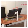 ADBWEKKF 27/32-inch monitor heightening base desktop computer table height lifting swivel bracket(Black) view 3