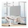 ADBWEKKF F80-FP Laptop Stand Desktop Hole-Free Lifting Rotating Laptop Stand(Black) view 4