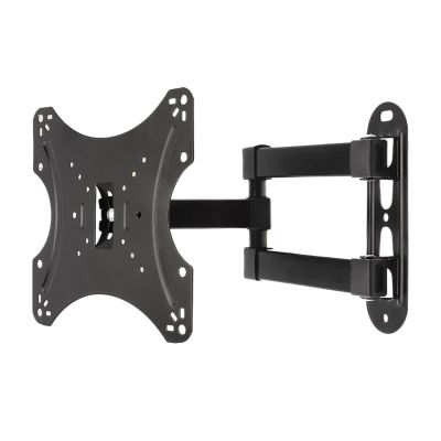 ADBWEKKF 20KG Adjustable 14-42 Inch TV Wall Mount Bracket Flat Screen TV Frame Support 15 Degree Tilt for LCD LED Monitor Flat Panel