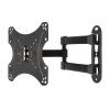 ADBWEKKF 20KG Adjustable 14-42 Inch TV Wall Mount Bracket Flat Screen TV Frame Support 15 Degree Tilt for LCD LED Monitor Flat Panel view 1