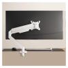 ADBWEKKF Monitor stand robotic arm computer rotating lifting cantilever portable screen hole bracket X1(S1 White) view 1