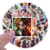 105pcs Demon Anime Slayer Stickers for Kids,Cartoon Demon Anime Slayer Stickers, Vinyl Sticker for Water Bottle Laptop Phone Scrapbooking for Adults Teens for Party Supply Favor Decor view 2