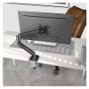 ADBWEKKF 27/32 inch desktop computer monitor stand arm lifting and rotating mechanical arm without hole heightening base maximum load: 9kg view 2