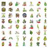 105pcs Cartoon Christmas Grinches Popular Stickers for Kids, Children's Grinche Sticker for Water Bottle,Laptop,Waterproof Vinyl Decals for Teens Girls Boys view 3