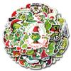 105pcs Cartoon Christmas Grinches Popular Stickers for Kids, Children's Grinche Sticker for Water Bottle,Laptop,Waterproof Vinyl Decals for Teens Girls Boys view 4