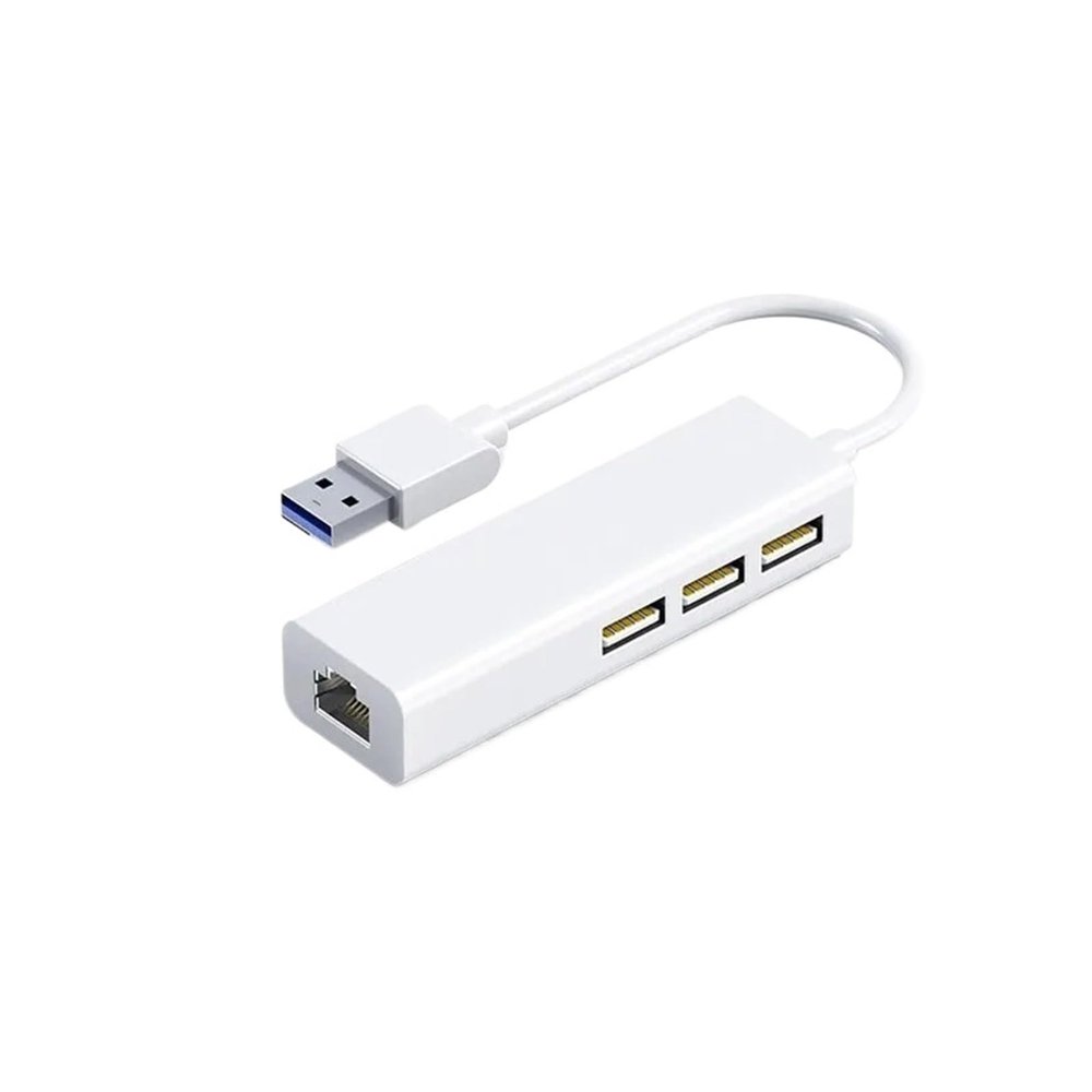 4-in-1 USB HUB C Dock Station Ethernet Adapter to 100Mbps RJ45 Splitter OTG for PC Pro(USB)