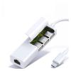 4-in-1 USB HUB C Dock Station Ethernet Adapter to 100Mbps RJ45 Splitter OTG for PC Pro(USB) view 4