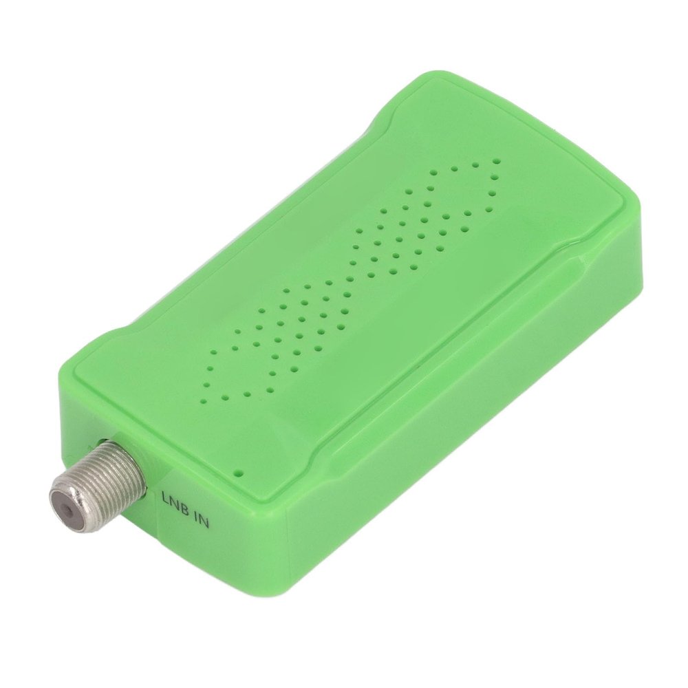 WALFRONT Satellite Finding Device, Compact ABS VCM Demodulator with LED Lights, Ideal for DVB S Satellite Tracking and Signal Optimization