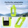 Case for Garmin GPSMAP H1 Tracking Handheld,BOVUGAC Shockproof Silicone Soft Protective Case,All Round Protection.-Light Green view 4