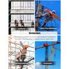 BYFSRUS HeavyDuty Rescue Tripod Kit for Confined SpacesEmergency Fall Protection & Fire Safety Equipment Ideal for Industrial Rescue Operations & Safety Training view 4