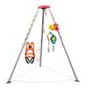 Rescue Tripod Kit for Confined Spaces 12002600 lbs HeavyDuty Safety Equipment Fire Rescue Hoist Tools Portable Tripod for Emergency Rescue Operations view 1