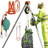Portable Confined Space Rescue Tripod - 7ft Adjustable 2600LBS Capacity Perfect for Firefighting Sewer & Pipeline Emergency Rescues view 1