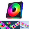 120mm ARGB Computer Case Fan 5V 3Pin PWM ARGB Cooling Desktop PC Case Computer Heatsinks Accessories Bearing Fan view 2