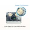 LAISANIM Small Cassette Tape Player, USB C Audio Cassette to MP3 Digital Converter, Record to Cassette Computer, 3.5mm Headphone Jack view 2