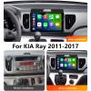 Android 14 Car Phone Connection GPS Navigation for KIA Ray 2011 2012 2013 2014 2015 2016 2017, 9 Inch Car Multimedia FM AM Audio Stereo Player Screen view 2