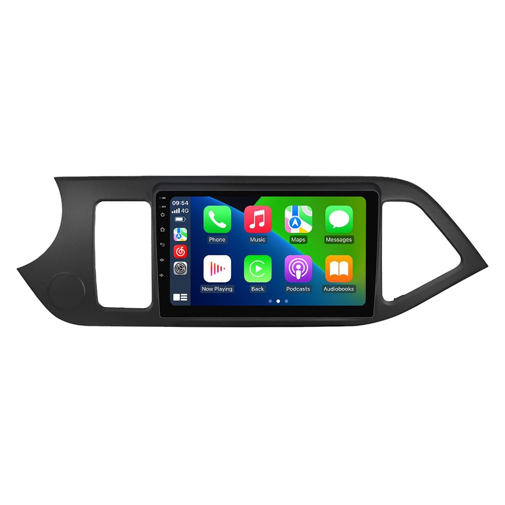 Android 14 Car GPS Navigation System, 9 Inch Touch Screen Phone Connection, Autoradio Multimedia Player for KIA Morning 2011 2012 2013 2014 2015 2016 2017