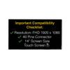 LCDBros Touch Replacement Screen for R140NWF5 R6 FHD 1920x1080 with Tools view 3