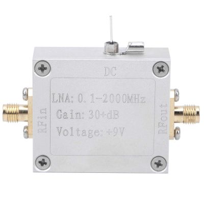Respicefinem RF Amplifier Wideband Low Noise Module Radio Frequency Amplification Electronic Components