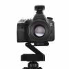 Z Type Tilt Flexible Folding Tripod Head, Quick Release Tripod Plate, Adjustable Angle Camera Mount with 1/4" and 3/8" Screw Holes, Lightweight Durable Tripod Tilt Head for view 3