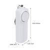 DECORNIJIA Personal Alarm Emergency Safety Alarm Keychain with Loud Siren and LED Light for Women Portable Reusable for view 2