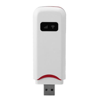 SUNGOOYUE 4G LTE USB Modem with WiFi Hotspot, High Speed Internet Sharing for 10 Users, WPAWPA2 Encryption for Data Control (802.11 Bg/n Support, Red)