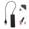 CATIEBYE Port USB Hub High-Speed USB Splitter Adapter Ultra-Thin Multi-Device Expansion for Laptop and Desktop Plug and Play with Voltage Stabilizing Chip Compatible with Keyboard Mouse view 2
