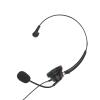 Pengcadent H600 3.5 Telephone Headset, Monaural Business Headset with Mic, 3.5mm Jack Headset for Smartphone Tablet PC, Noise Cancelling Microphone with Soft Ear Cushions and Adjustable Headb view 3