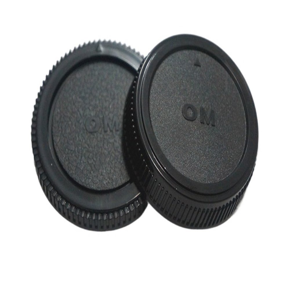 1pair Camera Body Cap + Rear Lens Cap L-R5 for Olympus OM4/3 OM43 OM 4/3 43 E620 E520 E510 E500 E5 Excellent
