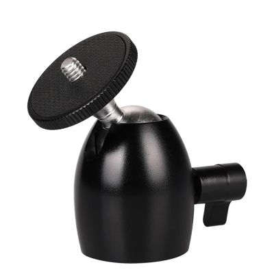 1-10pcs Tripod Heads Q39 Load 360 Degree Rotating Mini Ball Head Ballhead with 1/4" Screw for Monopod Tripod Light Stand Excellent(10pcs Big)