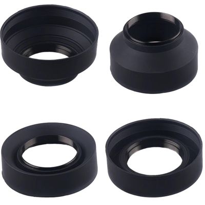 49 52 55 58 62 67 72 77 82mm 3-Stage 3 in1 Collapsible Rubber Foldable Lens Hood for Canon for Nikon DSIR Lens Camera Excellent(67mm)
