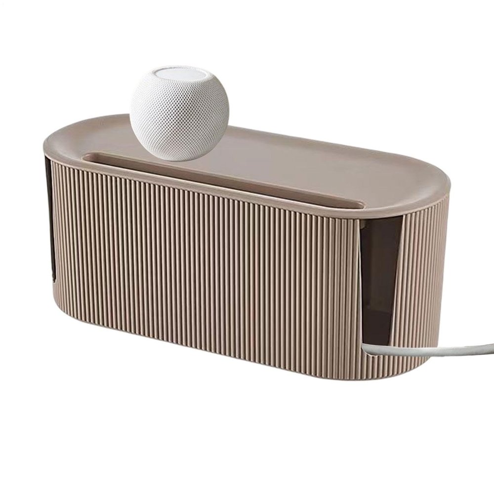 Cable Storage Box | Cable Management Case Socket Organizer - Management Box Organizer for Living Room Bedroom Meeting Room