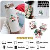 12pcs Christmas Book Club Stickers Pack for Cozy Readers, Book Lovers Winter Reading Fans Cute Bookmas Quotes, Fireplaces, Snowmen, Nutcracker & Holiday TBR Vinyl Decals for Laptop, Bottle 3 Inches view 3