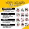 12pcs Christmas Book Club Stickers Pack for Cozy Readers, Book Lovers Winter Reading Fans Cute Bookmas Quotes, Fireplaces, Snowmen, Nutcracker & Holiday TBR Vinyl Decals for Laptop, Bottle 3 Inches view 4