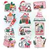 12pcs Christmas Book Club Stickers Pack for Cozy Readers, Book Lovers Winter TBR Fans Polar Bear, Penguin, Cat, Bookshop, Holiday Quotes Bookish Christmas Vinyl Decals Laptop, Water Bottle 3 Inches view 1