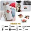 12pcs Christmas Bookmas Stickers Pack For Holiday Readers, Cozy Book Lovers Winter Reading Fans Festive Book Stacks, Holly Decor Bookish Christmas Quotes Vinyl Decals For Water Bottle, Laptop 4 Inches view 3