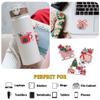 12pcs Christmas Bookish Stickers Pack for Cozy Readers, Holiday Book Lovers & Winter Reading Fans  Cute Festive Books, Mugs, Stockings, Gifts & Snowman Vinyl Decals for Water Bottle, Laptop 2 Inches view 3