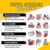 12pcs Christmas Bookish Stickers Pack for Cozy Readers, Holiday Book Lovers & Winter Reading Fans  Cute Festive Books, Mugs, Stockings, Gifts & Snowman Vinyl Decals for Water Bottle, Laptop 2 Inches view 4