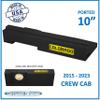 2015-2023 Chevy Colorado Crew Cab Single Ported Vneted Sub Box Ground-Shaker Subwoofer Enclosure Custom Speaker Box Car Audio Ground Shaker (Yellow, 10") view 2