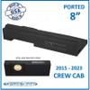 2015-2023 Chevy Colorado Crew Cab Single Ported Vneted Sub Box Ground-Shaker Subwoofer Enclosure Custom Speaker Box Car Audio Ground Shaker (Black, 8") view 2