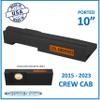 2015-2023 Chevy Colorado Crew Cab Single Ported Vneted Sub Box Ground-Shaker Subwoofer Enclosure Custom Speaker Box Car Audio Ground Shaker (Orange, 10") view 2