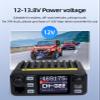 KSUN walkie Talkie Car Radio- Long Range Two-Way Radio with UVDual Mode, 2.1" Display, Smart Temperature Control for Off-Roading, Self-Driving Adventures & Camping 5200D (1 Pack, Black) view 4