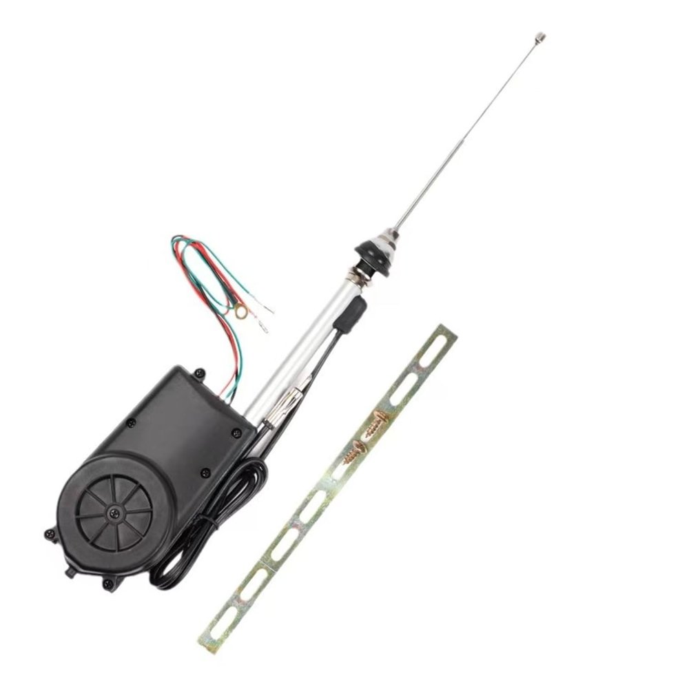 AM FM Transmitter Aerials Electric Antenna Automatic Telescopic Exterior Vehicle Accessories 12V for Car Radio Universal