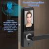 Face Recognition Smart Door Lock with Camera, Doorbell, Video Calling, APP Remote Control, Fingerprint, Password, IC Card, Key, Keyless Face Recognition Door Lock for Front Door, Entry Door, Black view 3